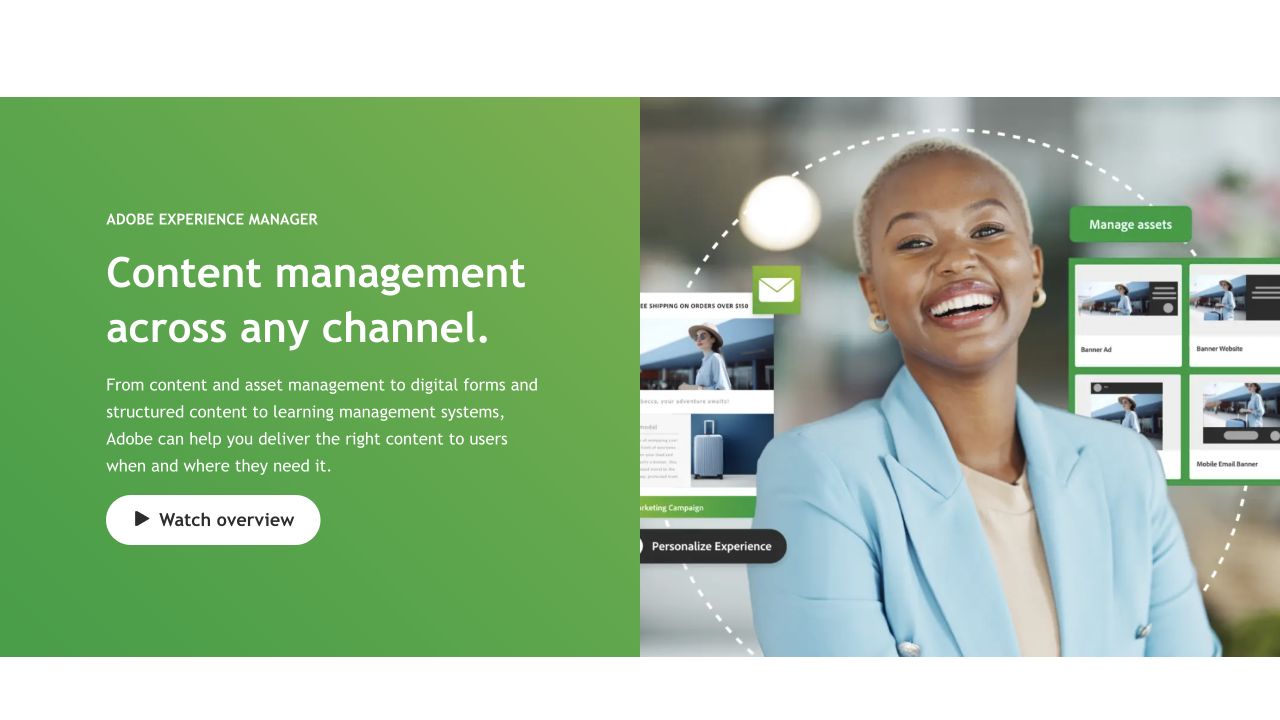 Adobe Experience Manager — الموقع الرسمي