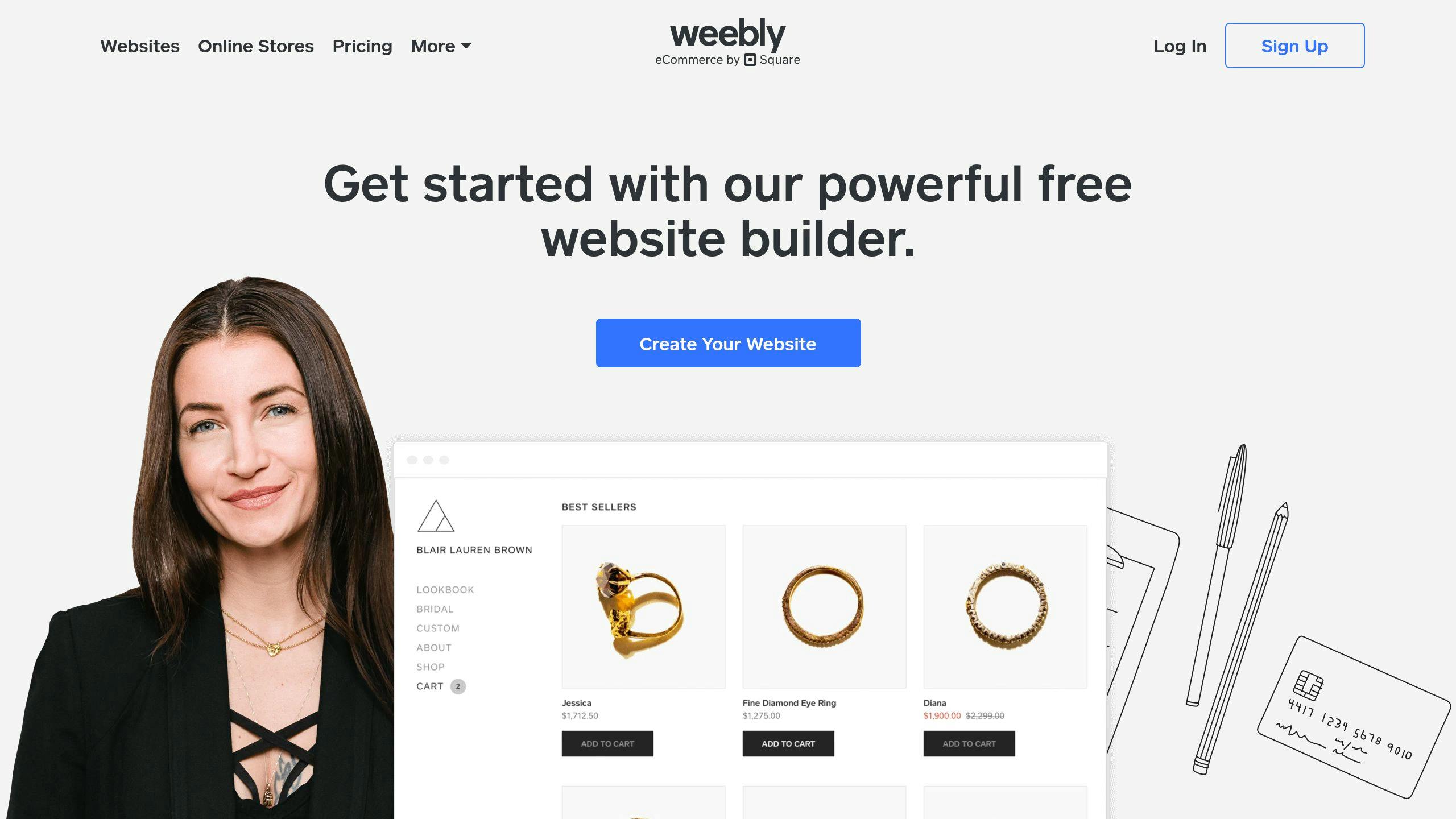 Weebly — الموقع الرسمي