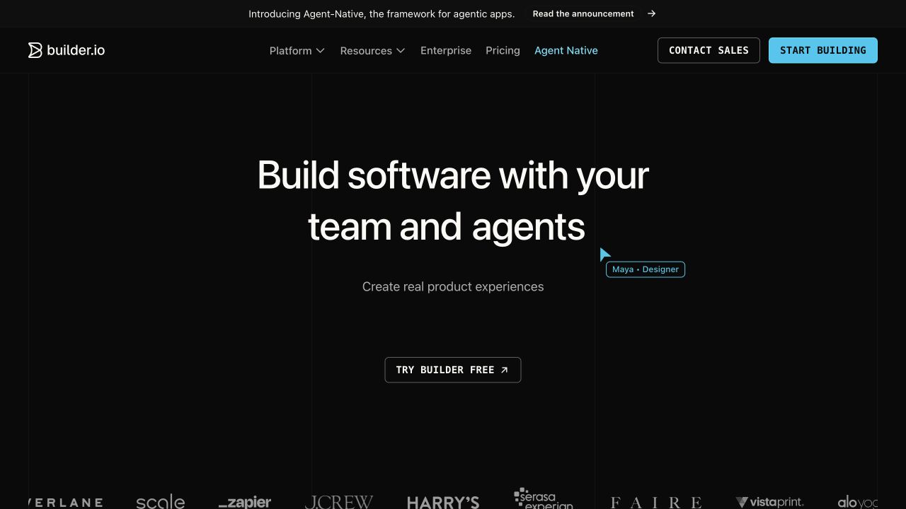 Builder.io — Situs resmi