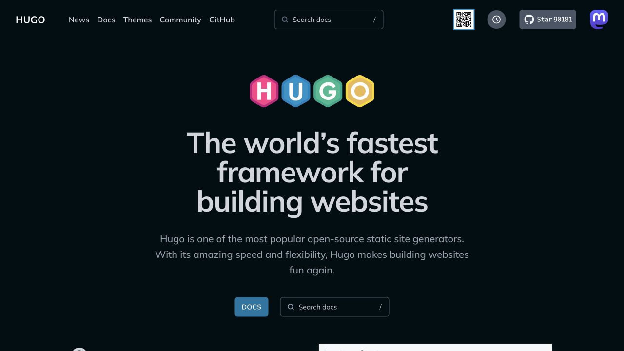 Hugo — آفیشل ویب سائٹ