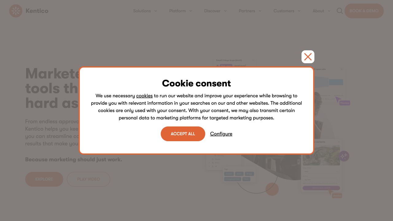 Kentico — অফিশিয়াল ওয়েবসাইট