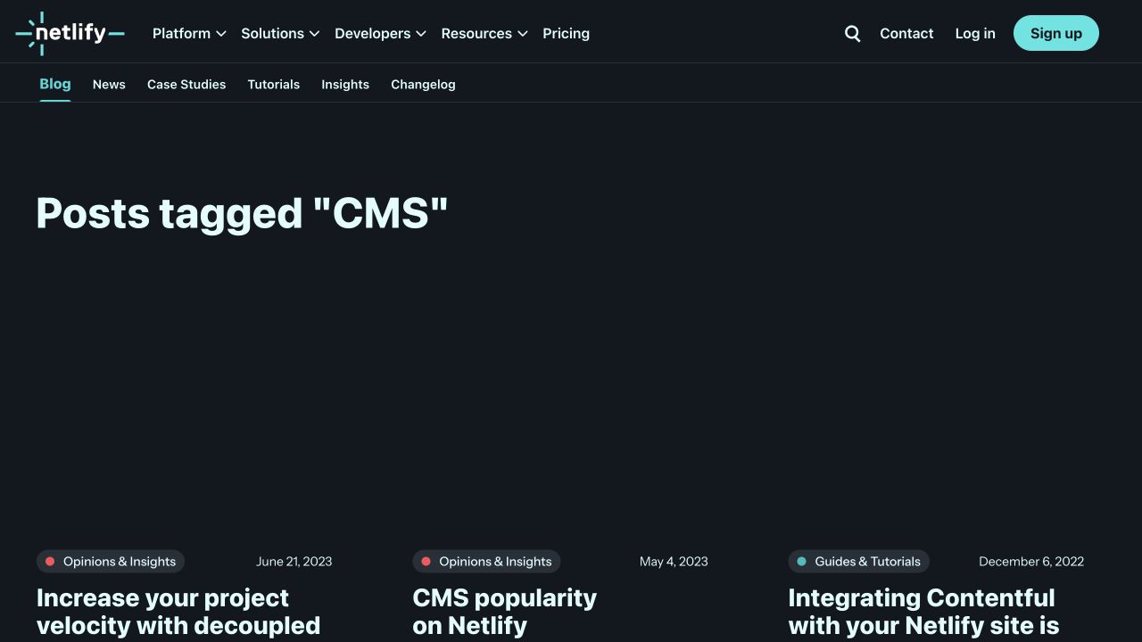Netlify CMS / Decap — Situs resmi