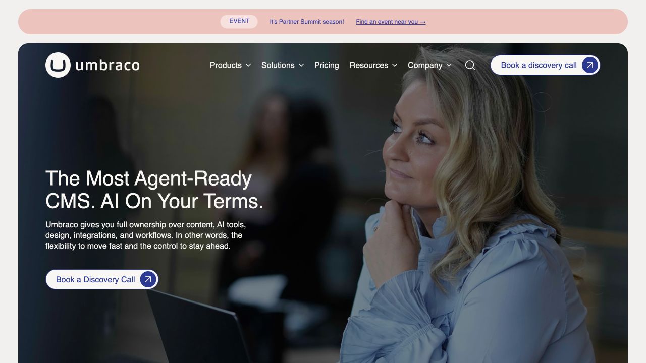 Umbraco — Situs resmi
