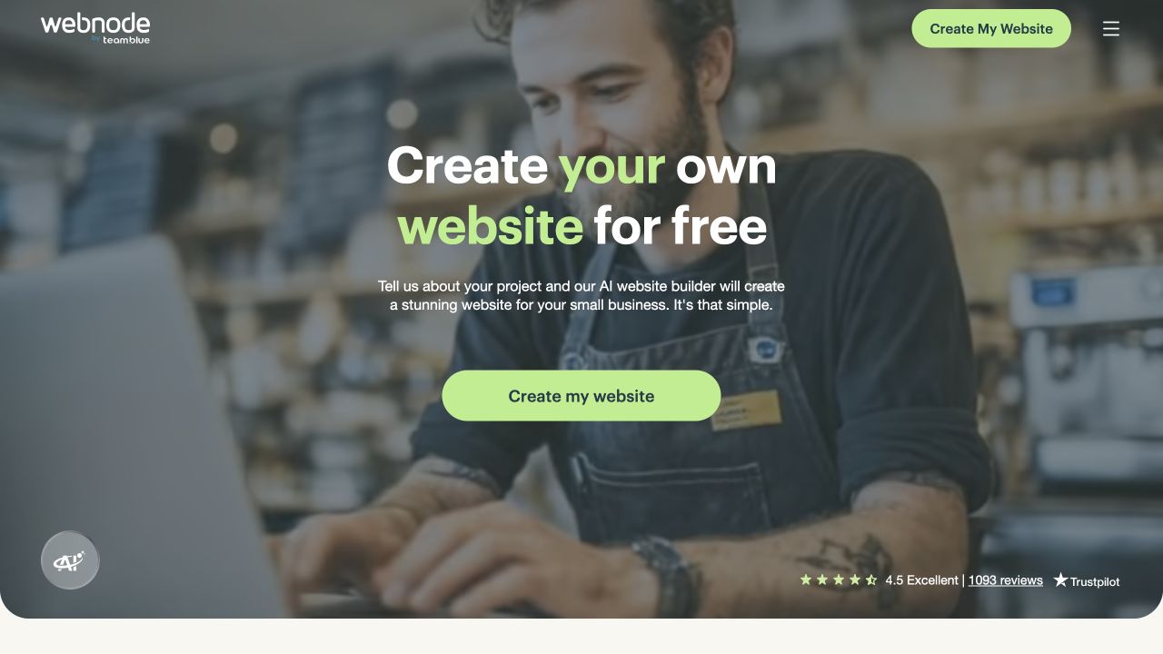 Webnode — आधिकारिक वेबसाइट
